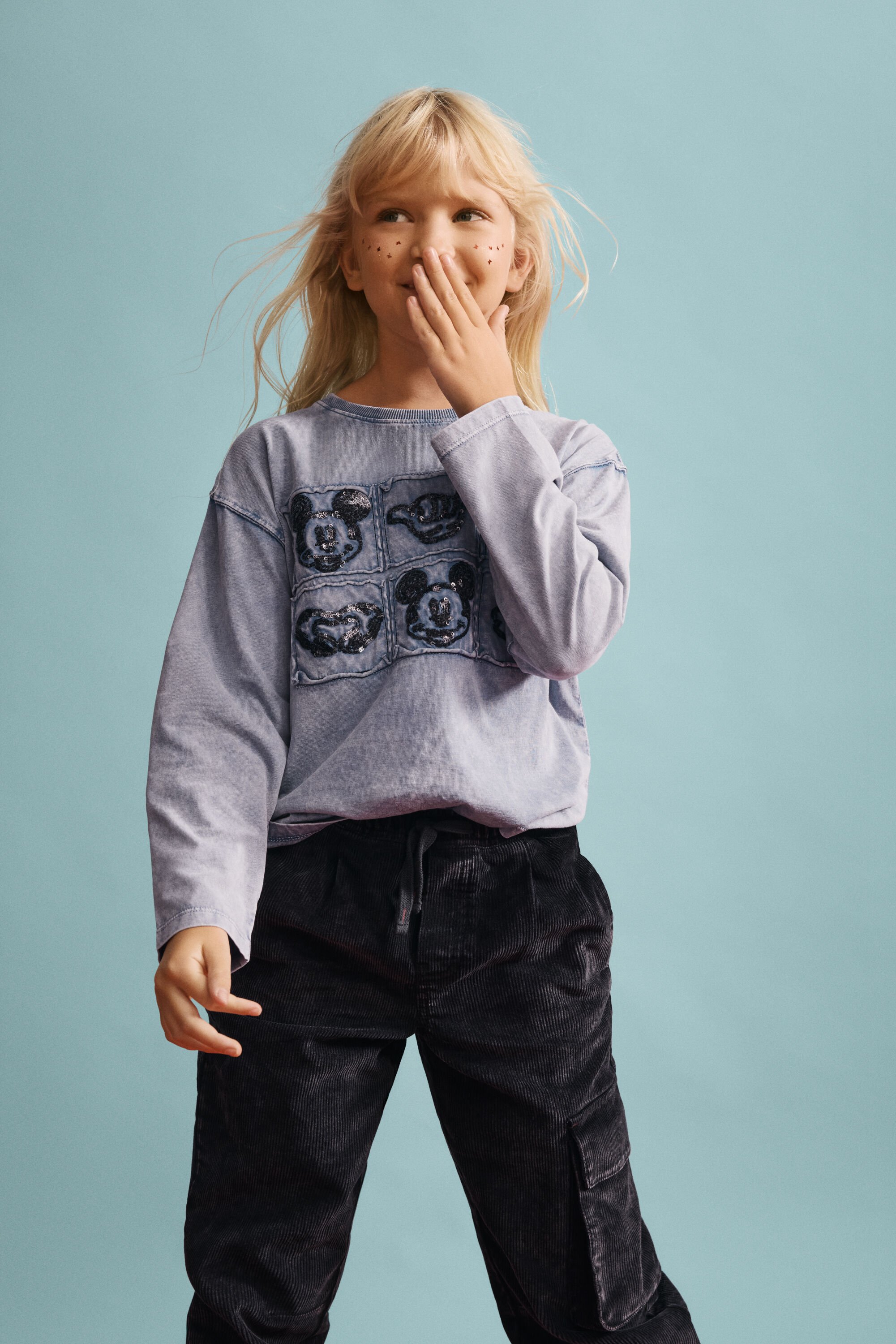 Desigual T-shirt met korte mouwen Mickey Mouse™ - BLUE