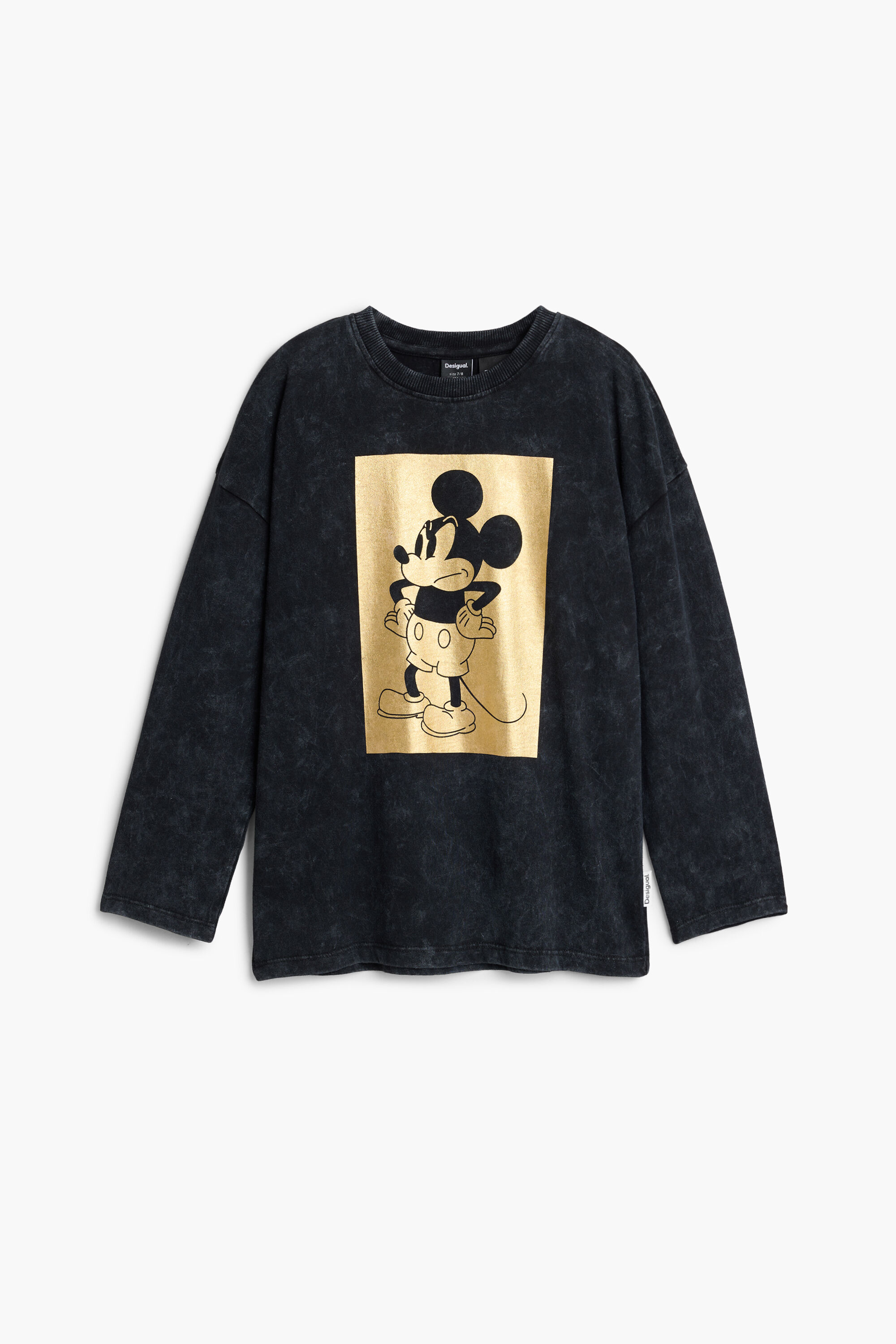 Desigual Lange mouwen T-shirt Mickey Mouse™ - BLACK