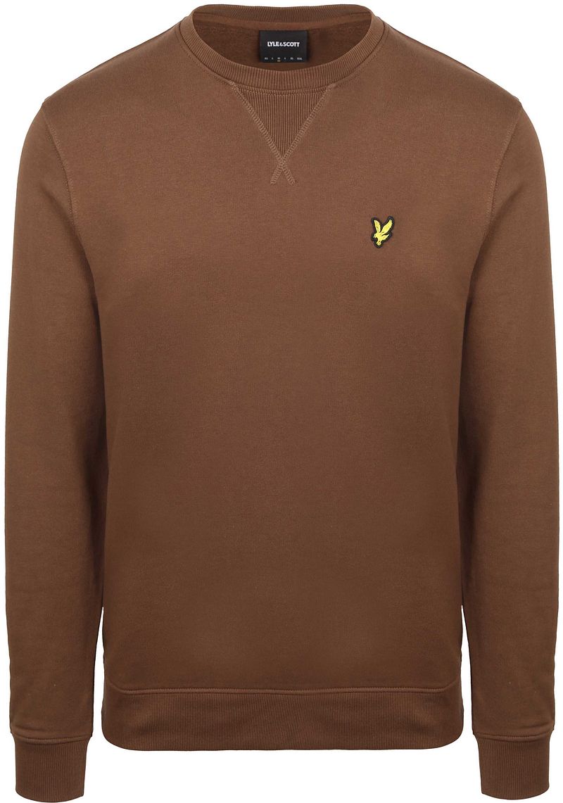 Lyle and Scott Lyle & Scott Sweat Crewneck Bruin