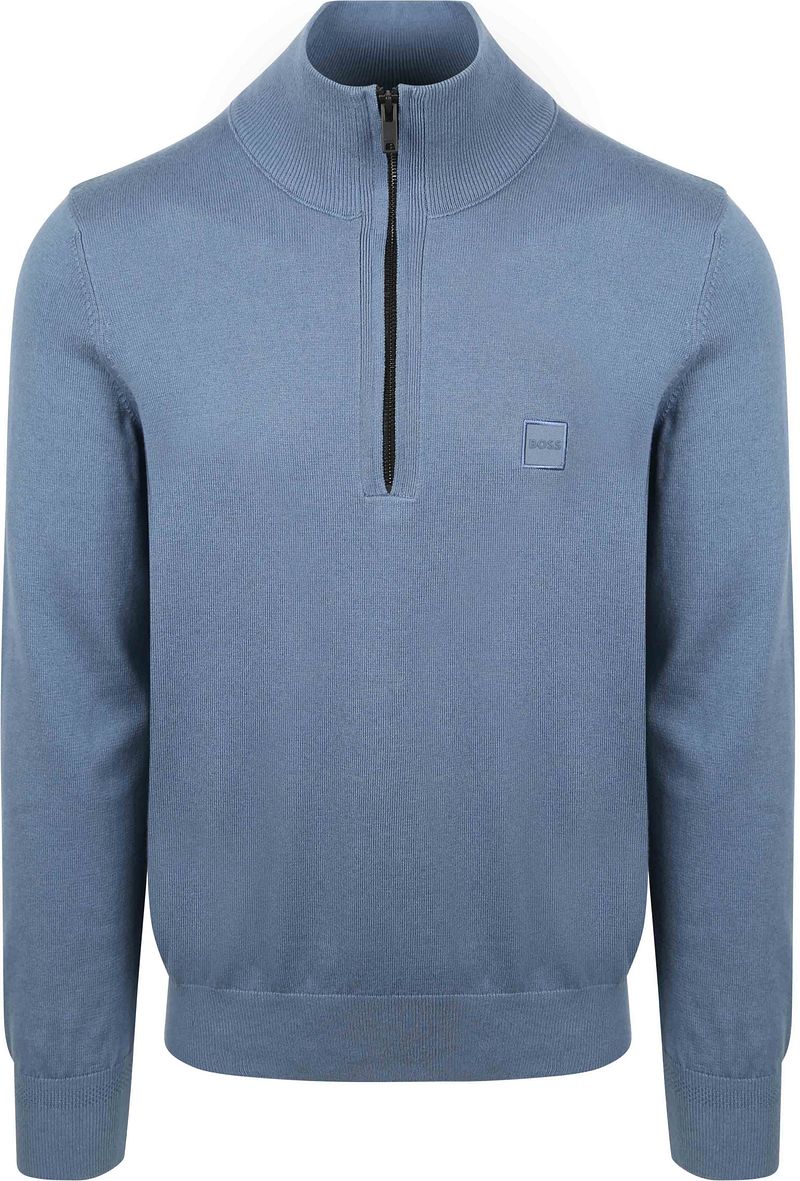 Boss Kanobix Half Zip Trui Blauw
