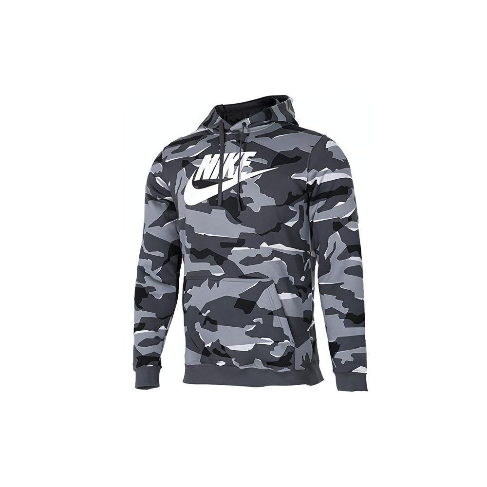 Nike Fleece Hooded Casual American Sweatshirt Heren sweatshirts Grijs AR2868-065 M