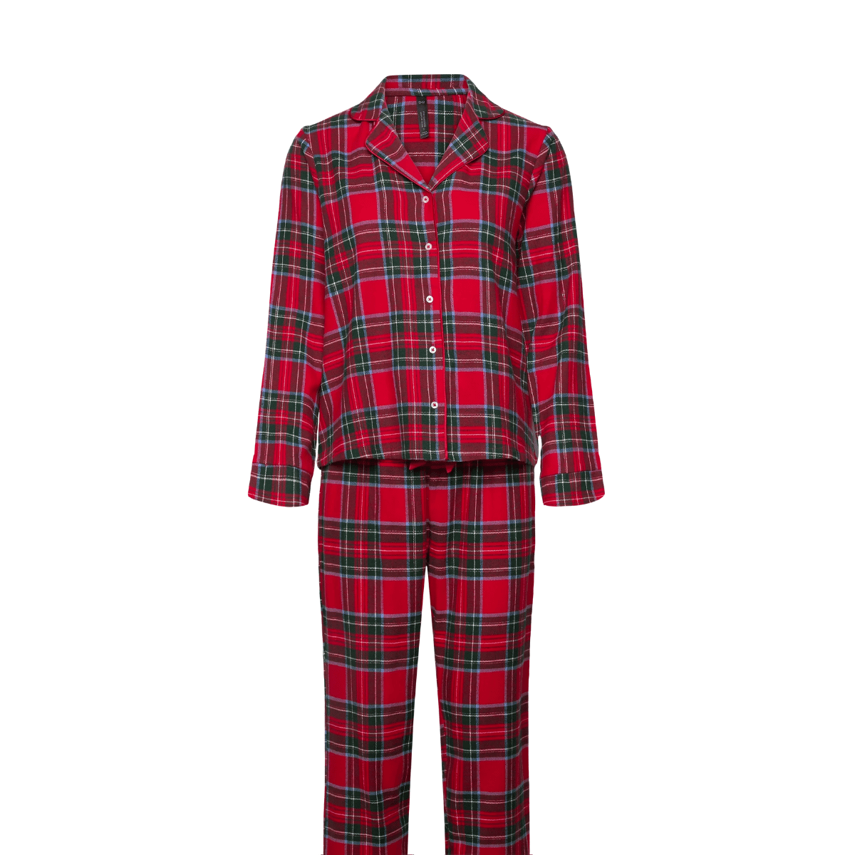 Hunkemöller Flannel Twill Check pyjama's, rood