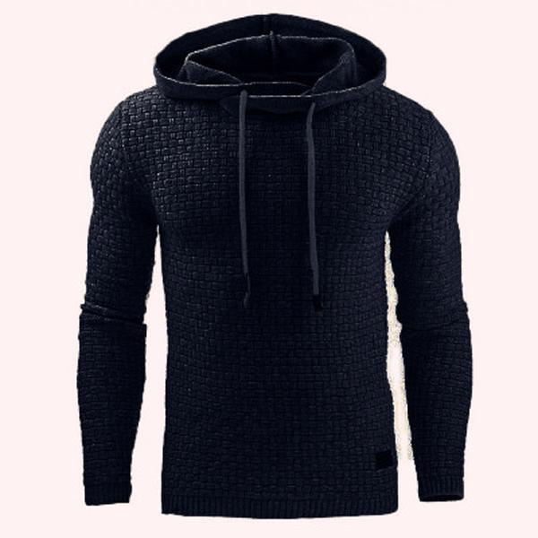 Pray Love-Men Clothing Herenmode Casual Outdoor Sweatshirt met Capuchon Hedging Hoodie Sweater XL marineblauwe kleur