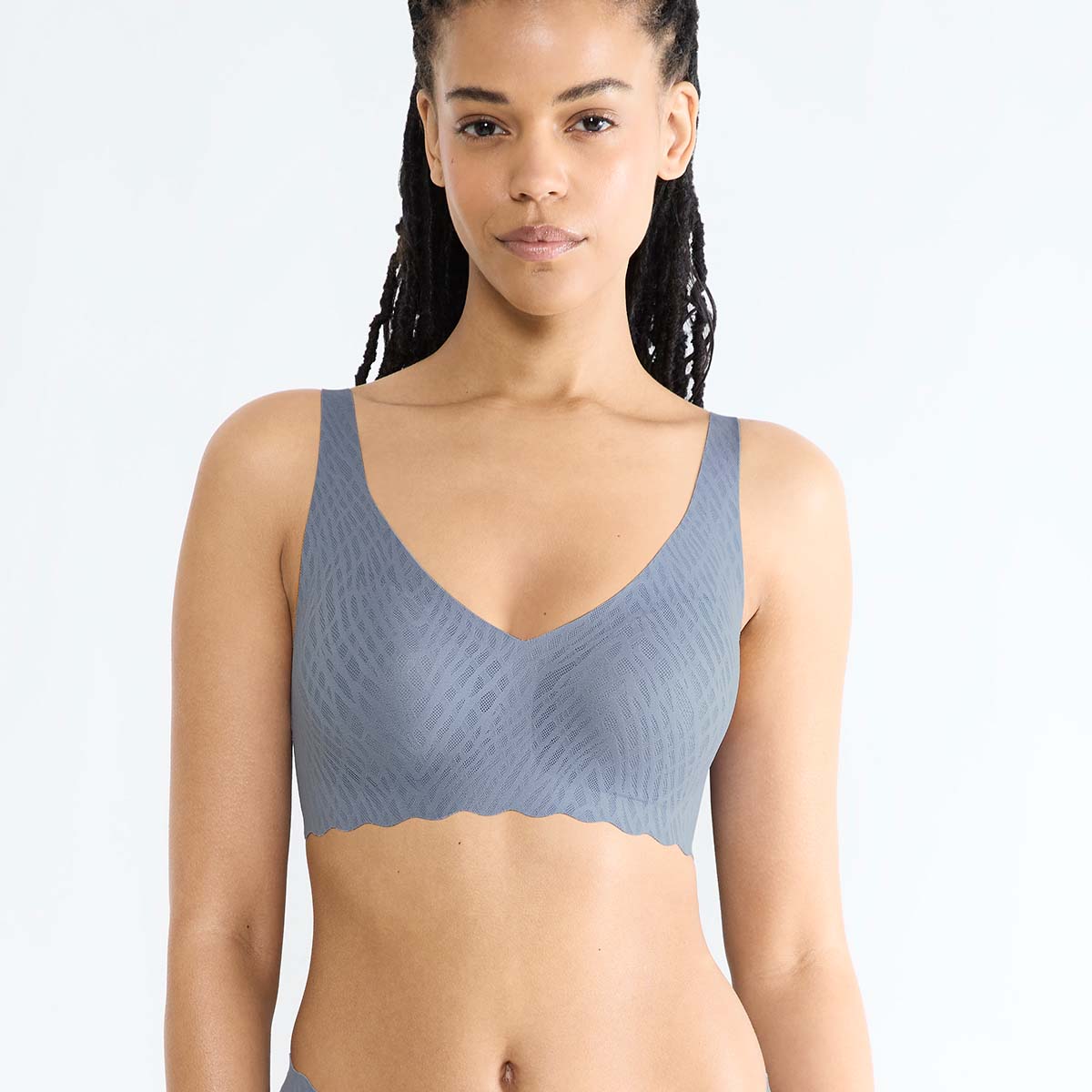 Sloggi Zero Feel Bliss bralette BH, blauw