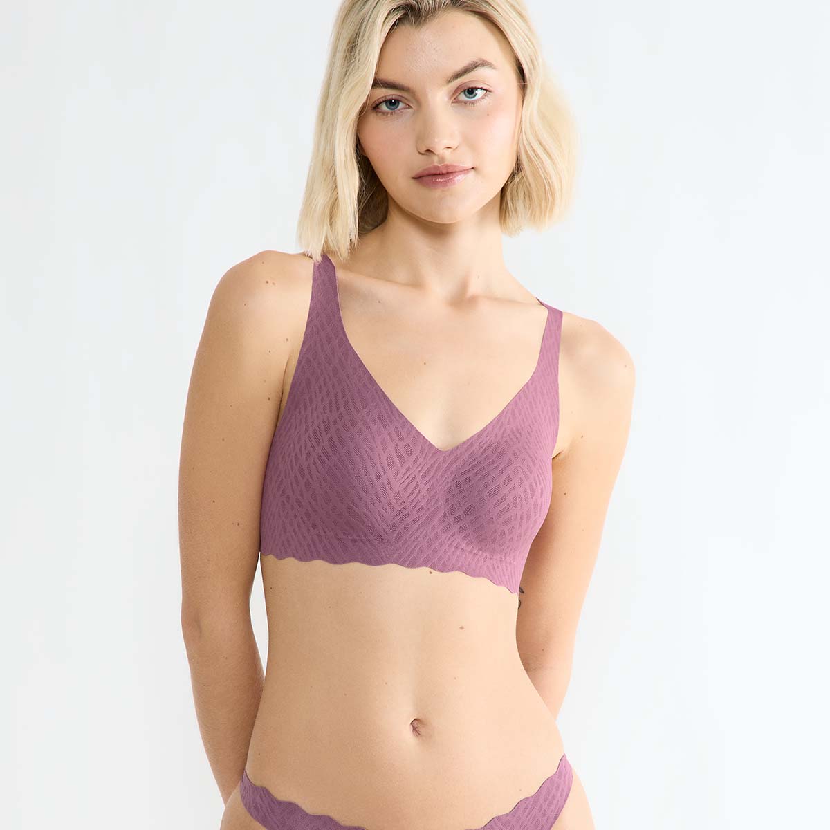 Sloggi Zero Feel Bliss bralette BH, paars