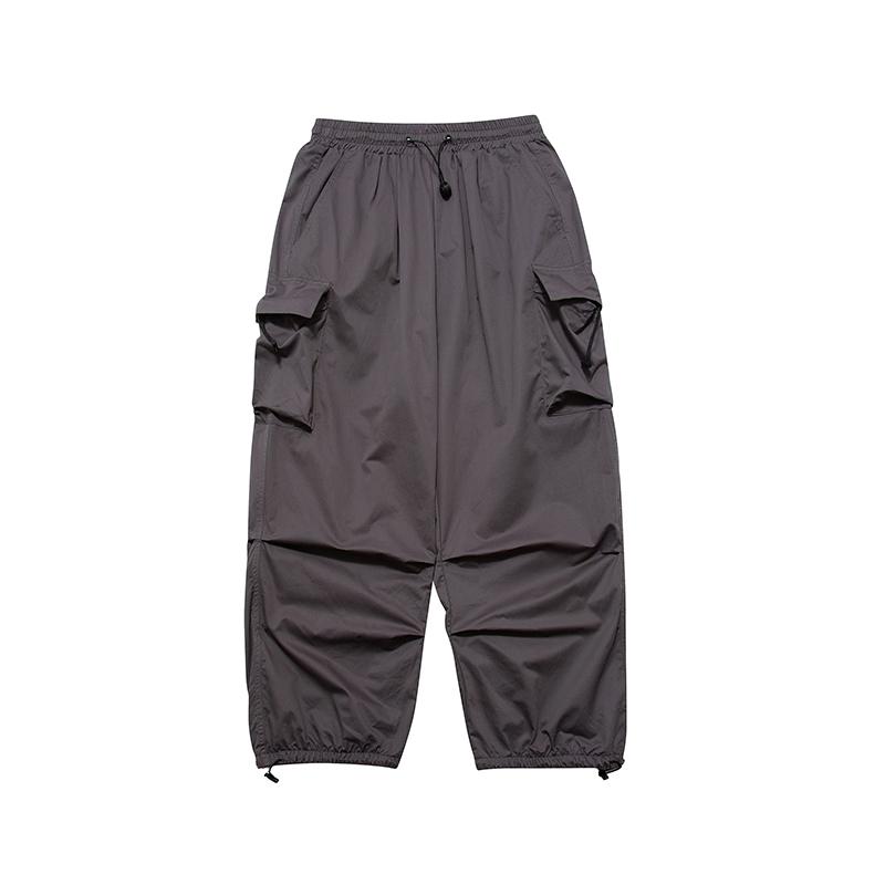 Trending Online Streetwear Lente Zomer Cargo Broek Mannen Harajuku Casual Heren Broek Elastische Taille Wijde Pijpen Joggers Voor Man XXXL
