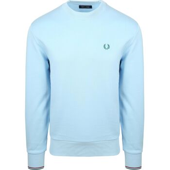 Fred Perry Sweater  Sweater Logo Lichtblauw