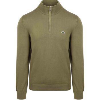 Lacoste Sweater  Pullover Zipper Groen