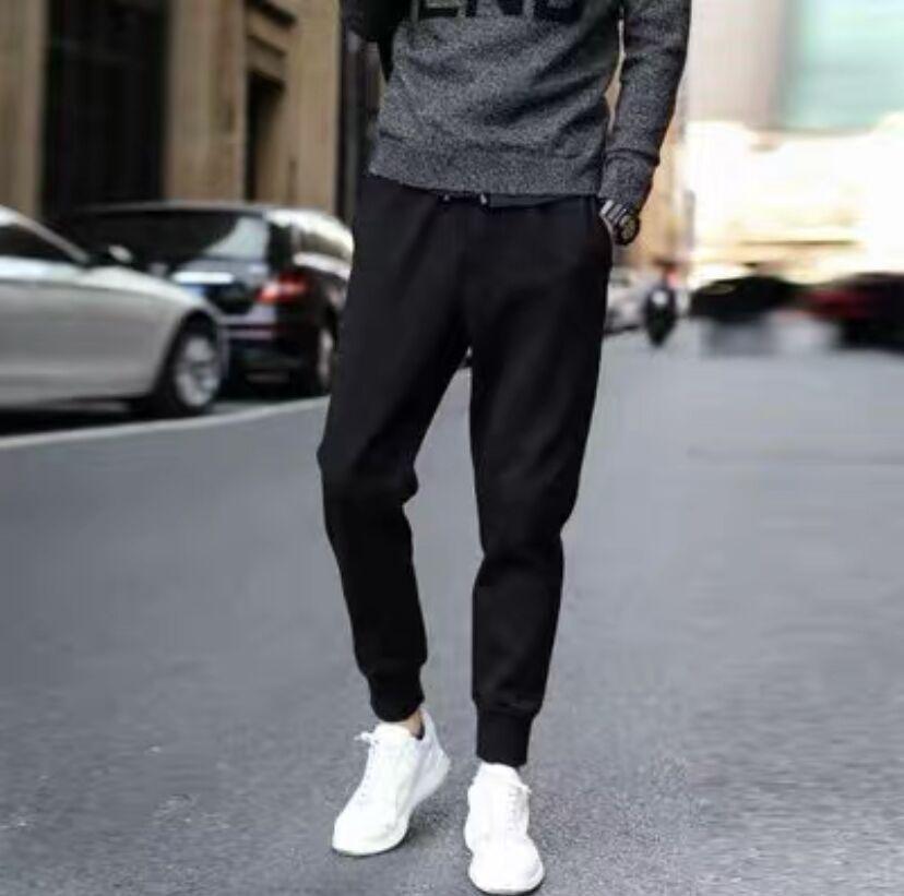 PulseTrade Heren Warme Fleece Joggingbroek - Slim Fit, Dik Casual, Rechte Pijp voor Herfst en Winter 2XL [130-145 lbs]