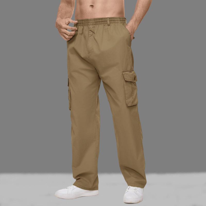 Got Now Heren Casual Losse Rechte Sportbroek - Zomer Lichtgewicht, Plus Size, Lente/Herfst Broek 6XL geel