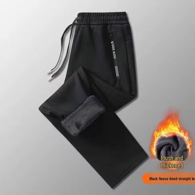 The BAY Trendy, verdikte, met fleece gevoerde casual werkbroek voor heren, verkrijgbaar in grote maten 5XL [180-200 kg]