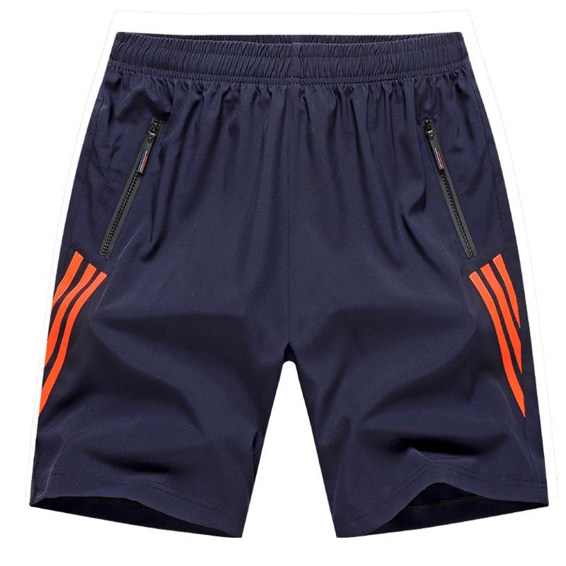 Plus Size Men Clothing 8xl zomer plus size shorts heren sport vijf punten losse broek dikke strandbroek 6XL blauw