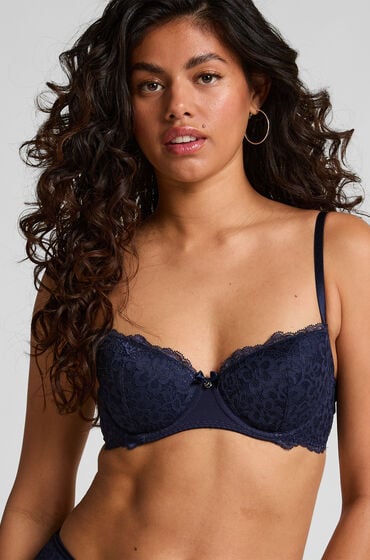 Hunkemöller Voorgevormde beugel bh Marine Blauw
