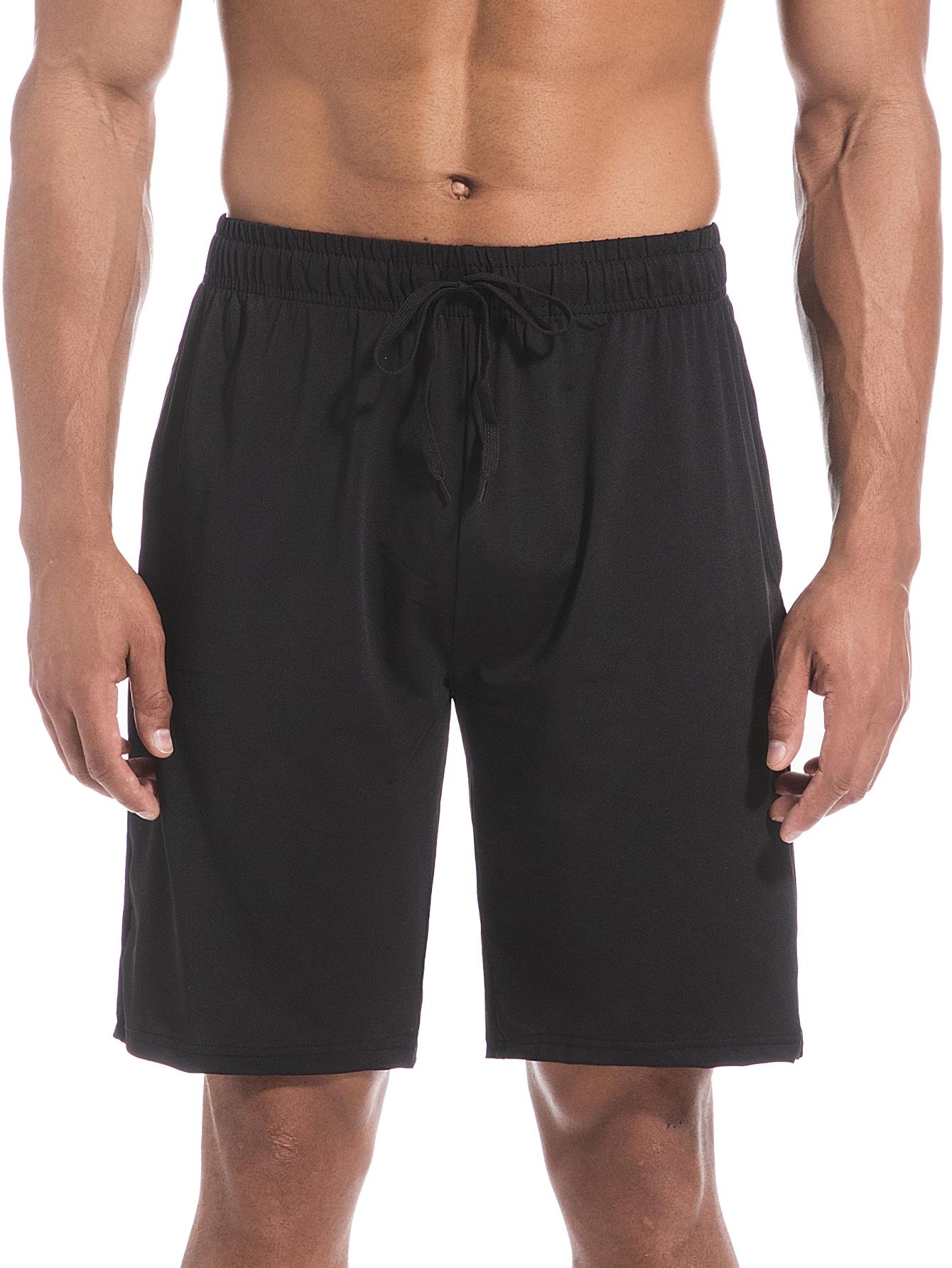 Sports-Sunzel Herenshorts Dun casual sport Zomer Vijfpuntsbroek Losse strandbroek Rijbroeken Herenbroeken XXL zwart