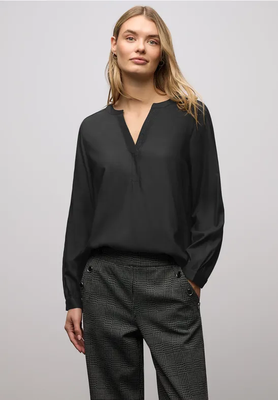Street One Blouse met glitterdetail