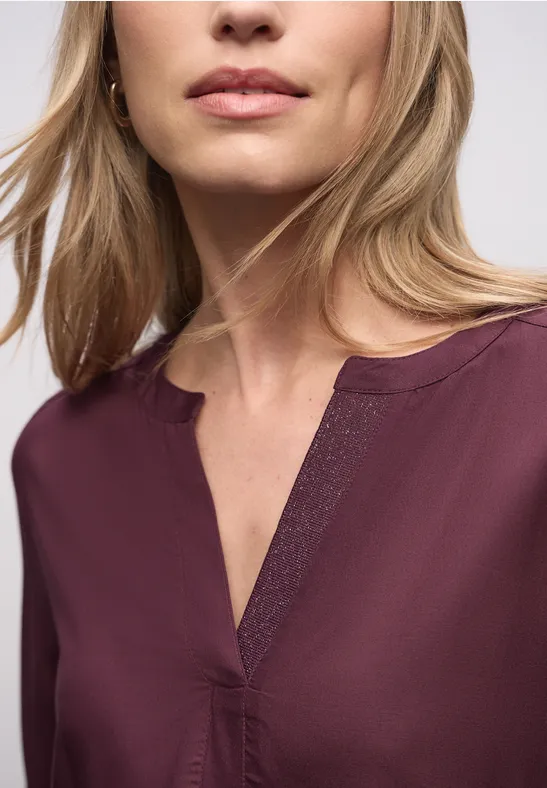 Street One Blouse met glitterdetail