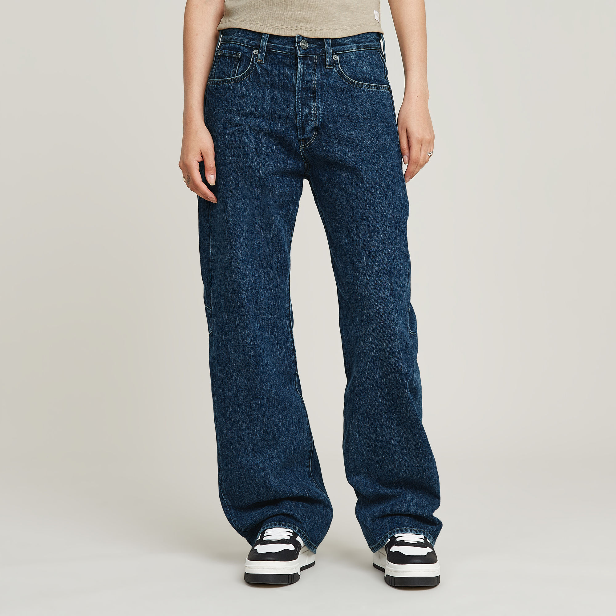 G-Star RAW Bowey Boyfriend Jeans - Donkerblauw - Dames