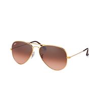 Ray-Ban Aviator RB3025 Zonnebril - Piloot Bruin - Glazen met sterkte beschikbaar