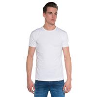 Alan Red T-Shirt Derby White (two pack)