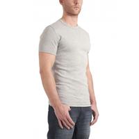 Garage T-Shirt Round Neck Semi Bodyfit White (art 0301)