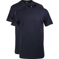 Alan Red Virgina regular fit T-shirt met ronde hals in 2-pack
