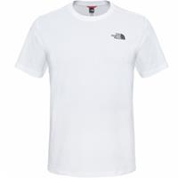 TheNorthFaceT-ShirtREDBOXTEEWHITE–