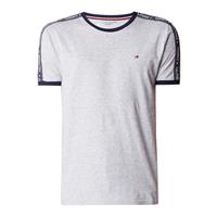 Tommy Hilfiger Authentic - Lounge T-shirt met logobies langs de zijkant in grijs