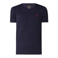 Ralph Lauren T-shirt met ronde hals in marineblauw