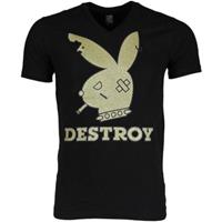 Local Fanatic T-shirt Korte Mouw  Destroy