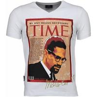 Local Fanatic T-shirt Korte Mouw Malcolm X - T-shirt
