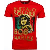 Local Fanatic  T-Shirt Bob Marley Buffalo Soldier Print