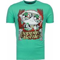 Local Fanatic  T-Shirt Rich Stewie Turquoise