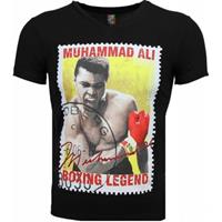 Local Fanatic T-shirt Korte Mouw  Muhammad Ali Zegel Print