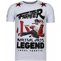 Local Fanatic  T-Shirt Fighter Legend Strass