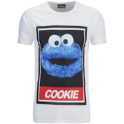 Geek Clothing Cookie Monster Herren Street Cookie Monster T-Shirt - Weiß  Weiß