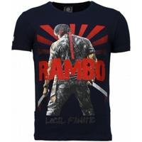 Local Fanatic T-shirt Korte Mouw  Rambo Shine Rhinestone