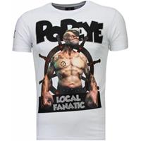 Local Fanatic T-shirt Korte Mouw  The Sailor Man Rhinestone