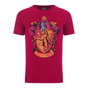 Geek Clothing Harry Potter Herren Gryffindor Shield T-Shirt - Rot  Rot