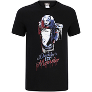 Geek Clothing Suicide Squad Men's Harley Quinn Daddy's Lil Monster T-Shirt - Schwarz  Schwarz