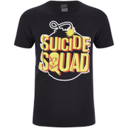 Geek Clothing DC Comics Suicide Squad Men's Bomb T-Shirt - Schwarz  Schwarz