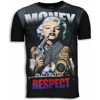 Local Fanatic  T-Shirt Marilyn Money Strass