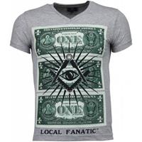 Local Fanatic  T-Shirt One Dollar Eye