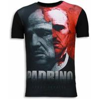 Local Fanatic T-shirt Korte Mouw El Padrino - Digital Rhinestone T-shirt