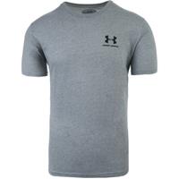 Under Armour HeatGear T-Shirt "Tech Tee", atmungsaktiv, schnelltrocknend, für Herren, grau, XL, XL