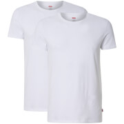 Levi's T-shirt Ronde Hals Wit 2Pack