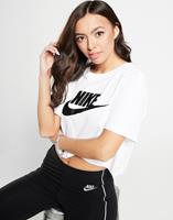 Nike Essential Futura Crop T-Shirt Dames - Wit - Dames