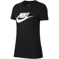 Nike Essential Futura Short Sleeve T-Shirt Dames - Zwart - Dames