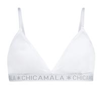 Muchachomalo Dames Triangle Top Effen