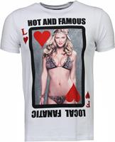 Local Fanatic  T-Shirt Hot   Famous Poker Bar Refaeli