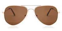 Montana Collection By SBG zonnebril unisex Aviator goud (MP94B)